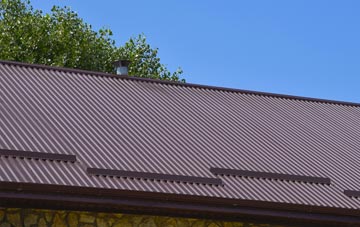typical Hirwaun Common corrugated roof uses