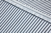 Hirwaun Common metal roofing